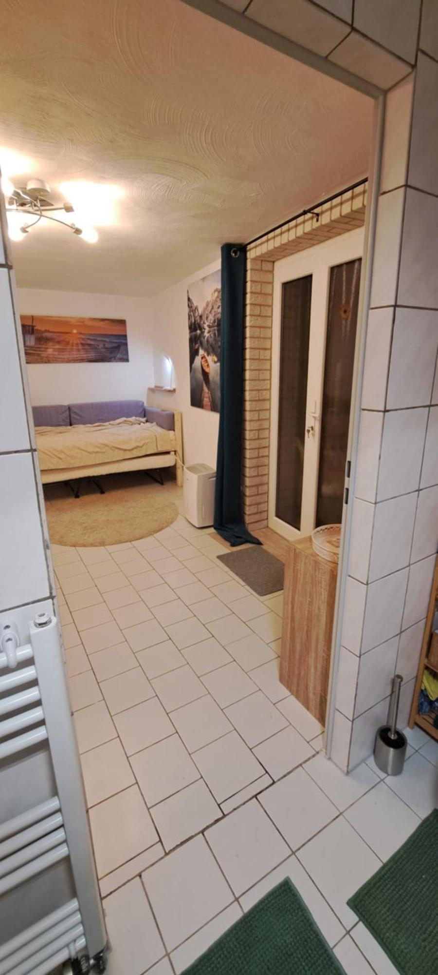 Private 1-2,5 -Zimmer-Wohnung Mit Terrasse ツュルピッヒ エクステリア 写真