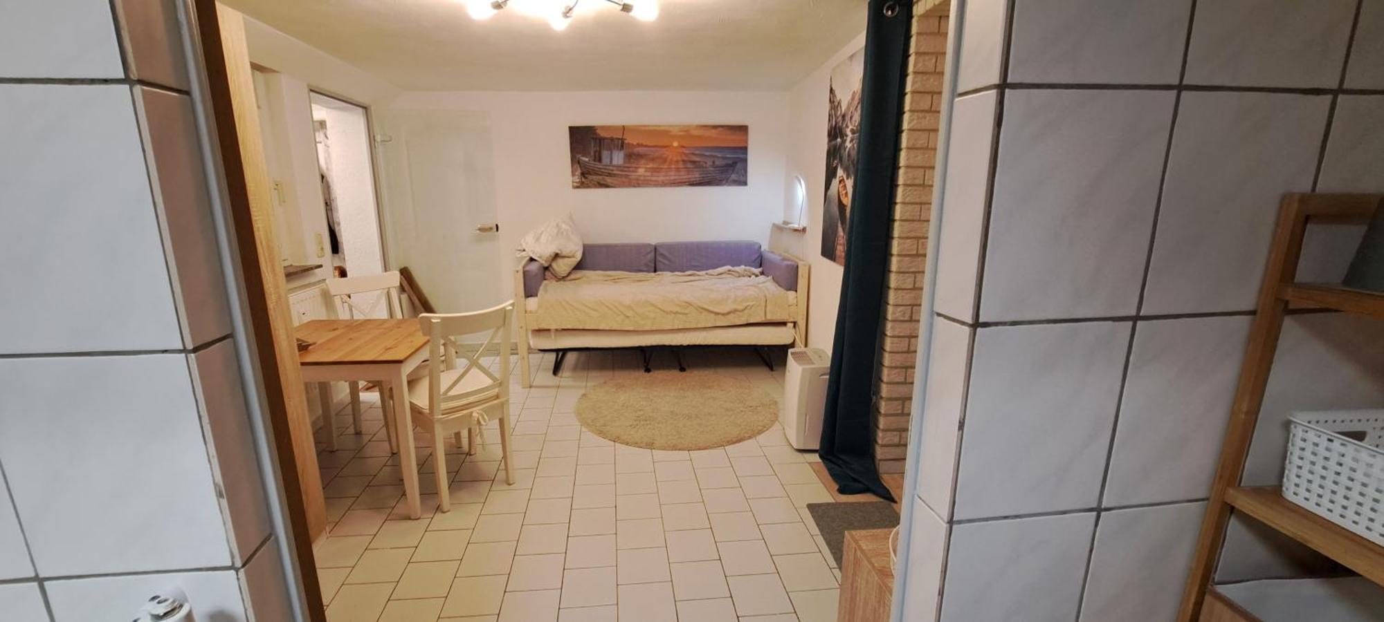 Private 1-2,5 -Zimmer-Wohnung Mit Terrasse ツュルピッヒ エクステリア 写真